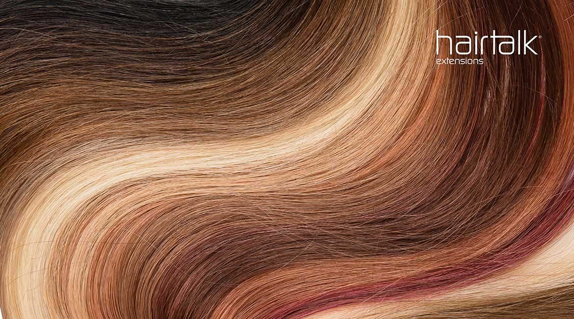 hairtalk Echthaar in natürlichen Farbverläufen